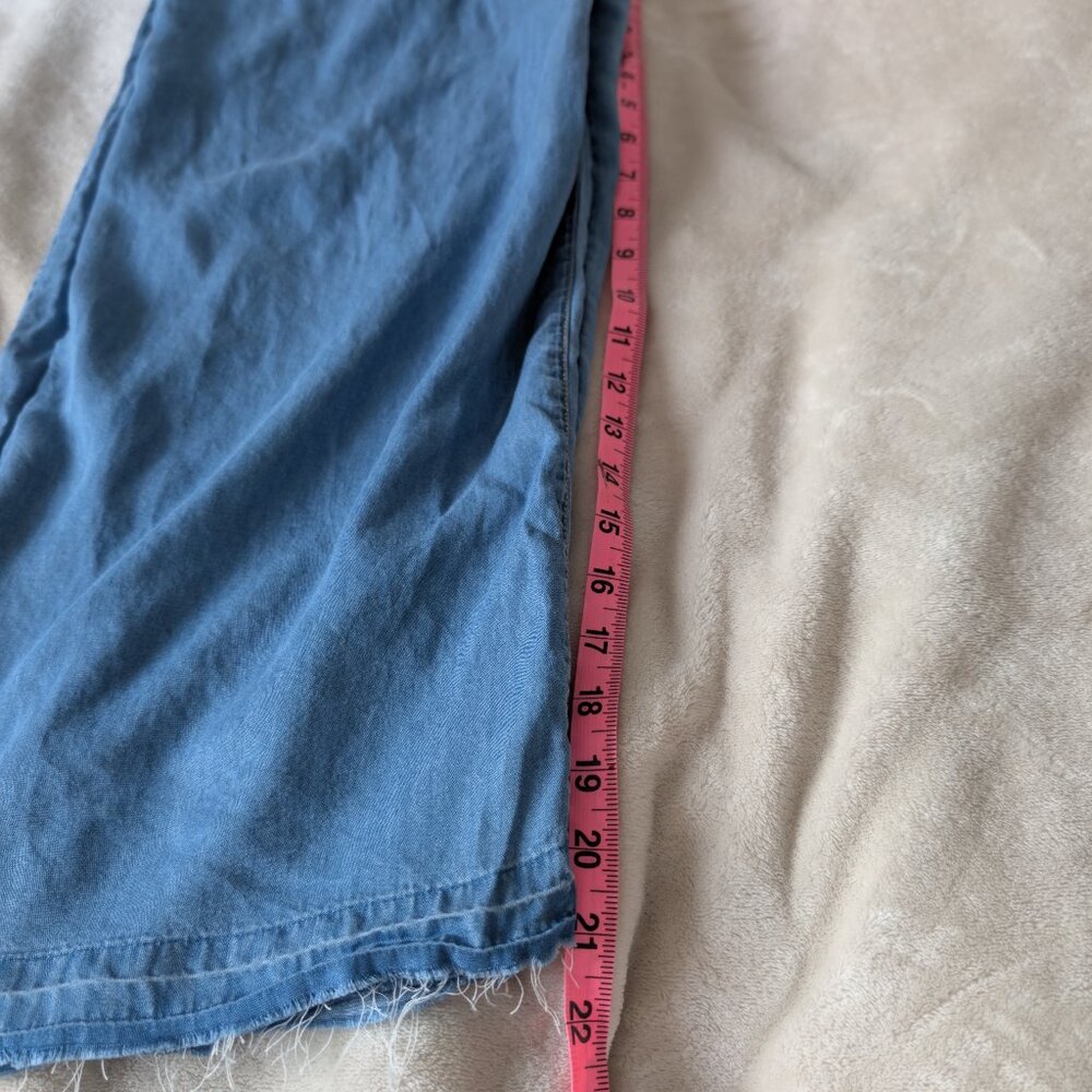 3/$30 Dex chambray wide leg pants - Picture 8 of 8